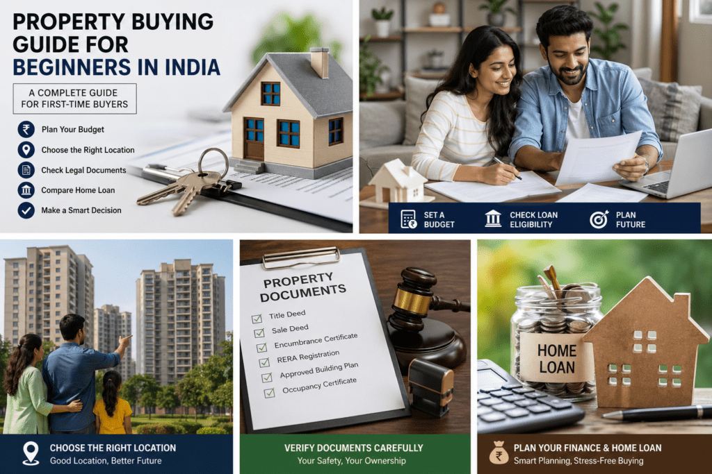 Property Buying Guide for Beginners in India Real estate buying guide for beginners