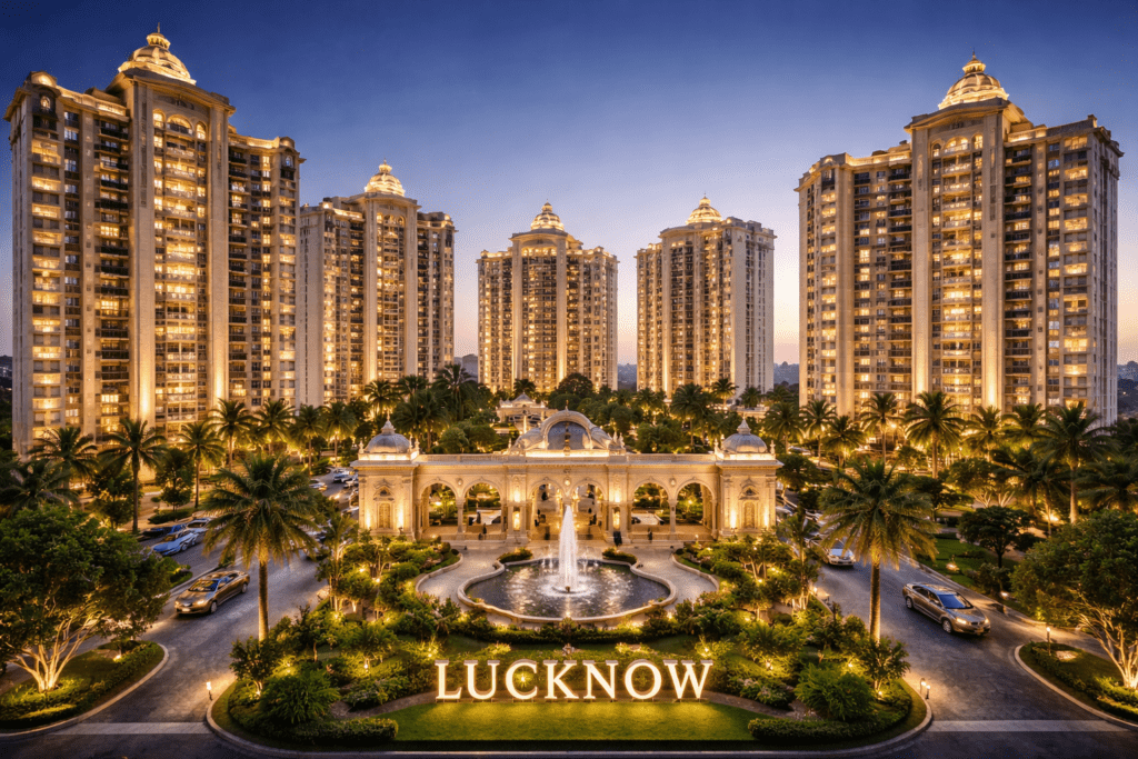 luxurious twilight in lucknow apartments